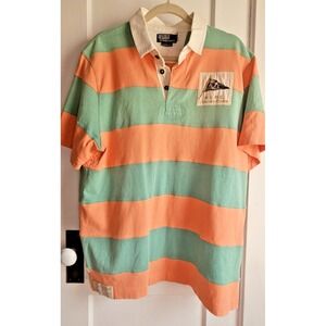 Polo by Ralph Lauren R.L.P.C. YACHT CLUB color block custom fit‎ shirt men Sz XL